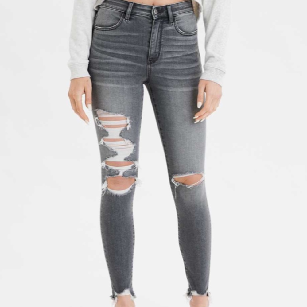 American Eagle Next level stretch super high rise